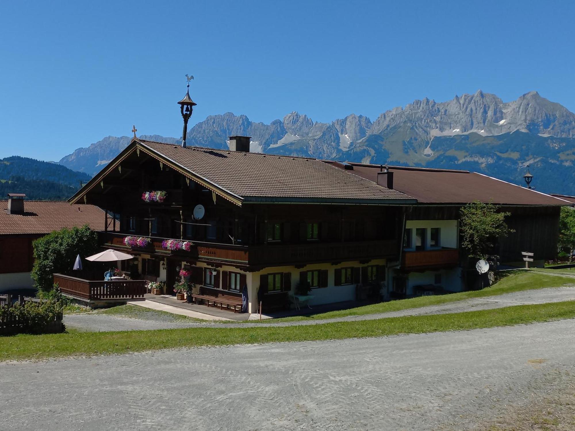 Villa Schiessling Hof à Oberndorf en Tyrol Extérieur photo